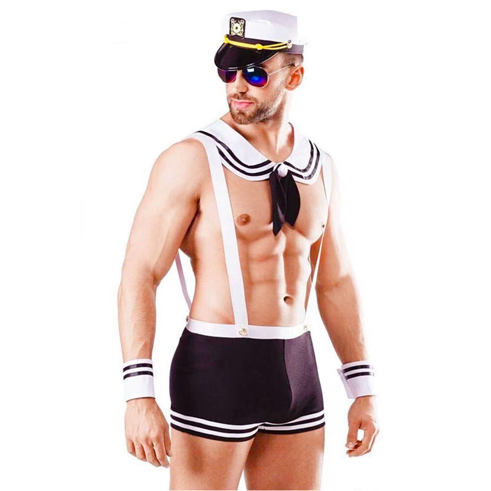 4798 Exotic Apparel Sexy Sailor Costume Outfit Lingerie Cosplay Uniform Set